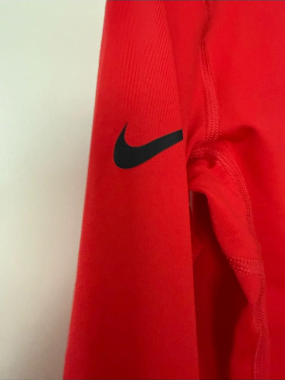 Nike Ladies red Quarter-Zip Sweater- size L